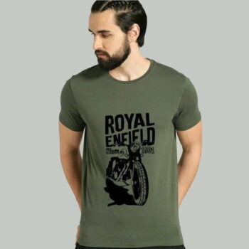 Comfy Fabulous Men Cotton T-Shirts Royal Enfield