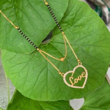 Diva Chic Gold Plated Love Mangalsutras for Women
