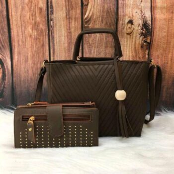 Handbag and Wallet Combo PU Leather Bag Combo for Women 2