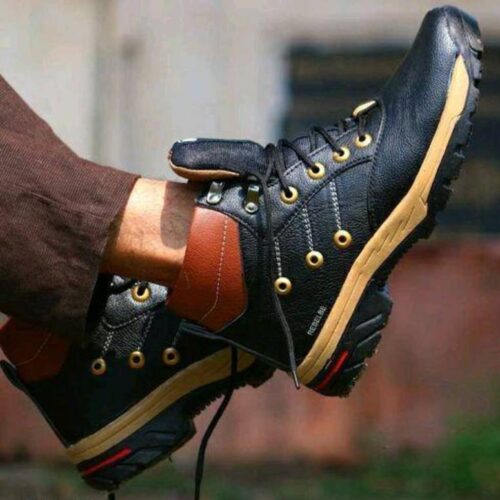 New Fashion Elegant Leather Mens Casual Shoes Black