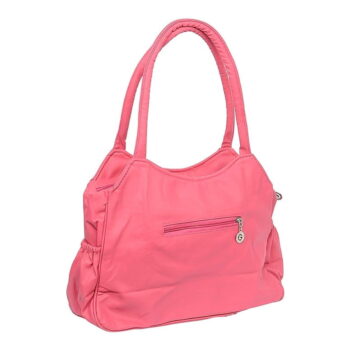PU Womens Handbag Pink 4