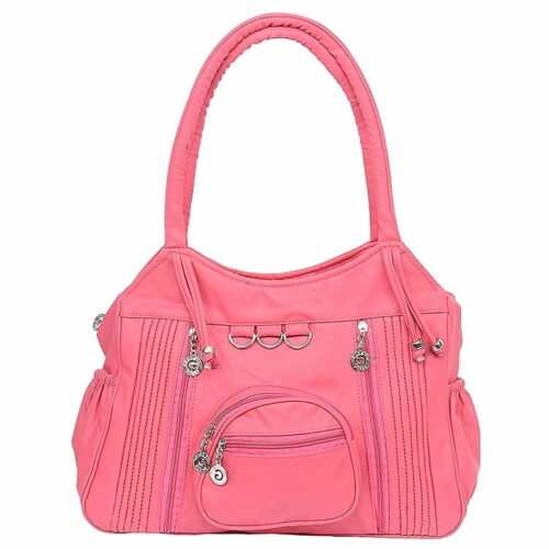 PU Women's Handbag Pink