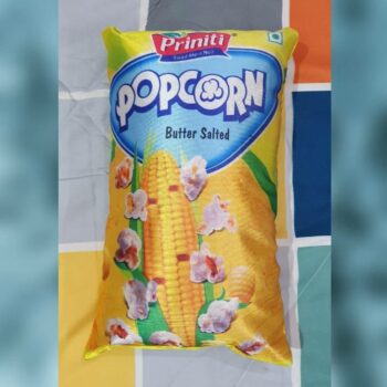 Popcorn Pillow with Original Fiber Filling, Popcorn Cushion Best for Kids (Pack of 2)