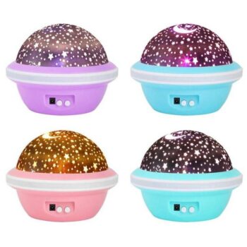 Star Master Dream Rotating 360 Degree Color Changing Star Projection Lamp Multicolor 6