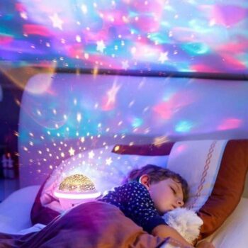 Star Master Dream Rotating 360 Degree Color Changing Star Projection Lamp Multicolor 7