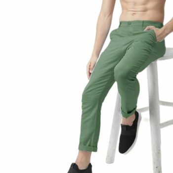 Fashionable Fashionista Men Trousers (Green)