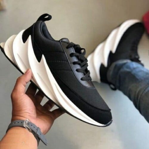Men's Black Stylish Casual Shoes