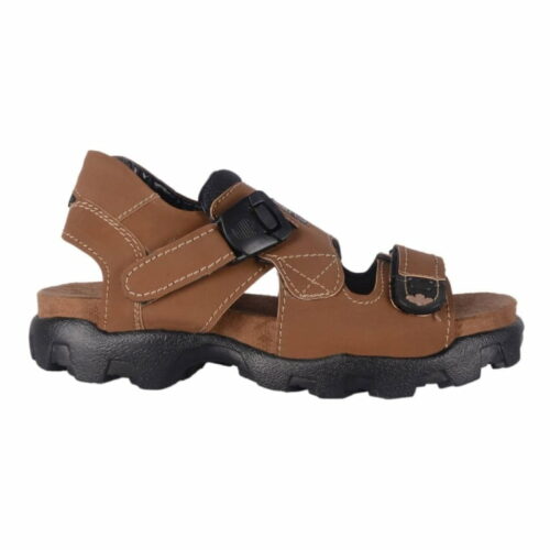Men's Comfortable Tan Synthetic Leather Sandals