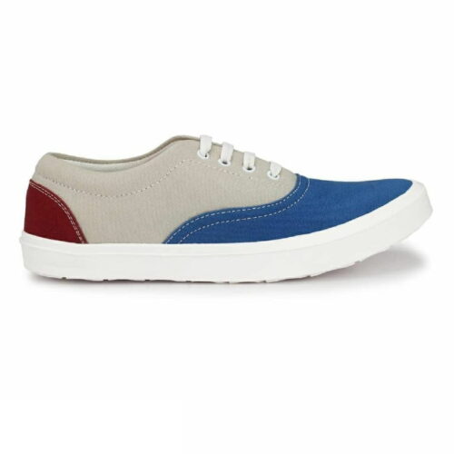 Multicoloured Canvas Causal Sneakers Shoes for Men 1