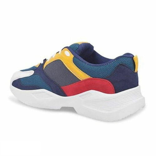 Trendy Multicoloured Mesh Sports Shoes For Men 1