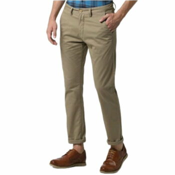Trendy Stylish Cotton Men's Trouser (Camel)