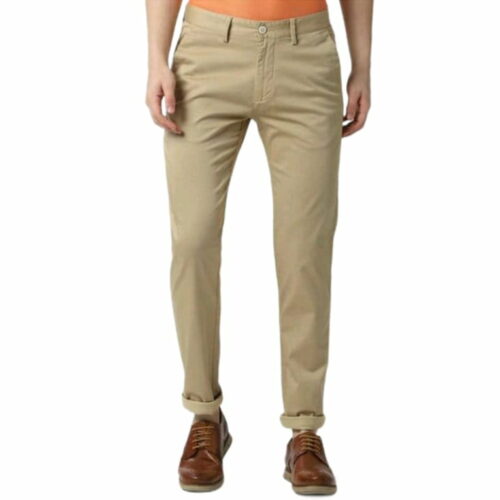 Trendy Stylish Cotton Men's Trouser (Khakhi)