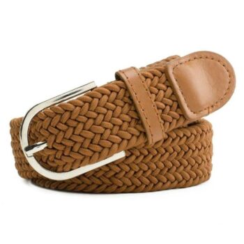 Tan Leather Casual Belt For Men