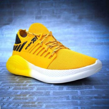 Sports Running Shoes For Men Yellow 2