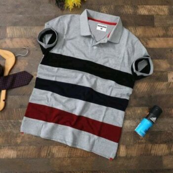 Cotton Solid Polo T-shirt