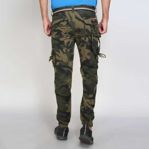 Army Commando Print Men Cargo Trouser
