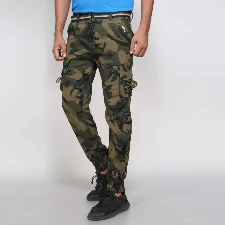 Mens Camo Combat Cargo Trousers - Free UK Delivery - Military Kit