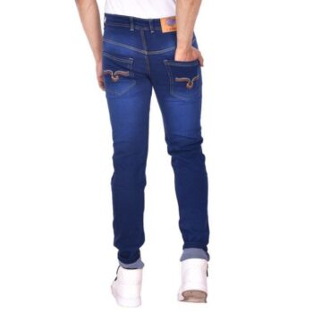 Men's Relaxed Fit Jeans (Navy Blue)