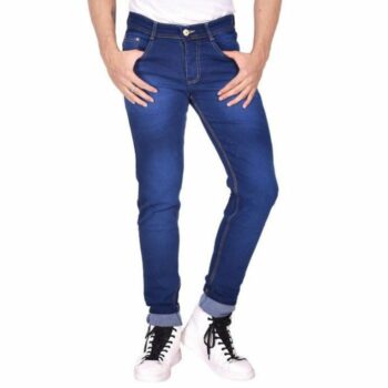 Men's Relaxed Fit Jeans (Navy Blue)