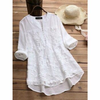 Embroidered Cotton Women Tops