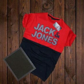 Jack and Jones T-Shirt Men's Cotton T-shirt Red