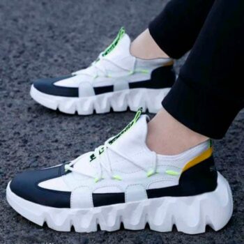 Trendy Sports Shoes for Men (White)