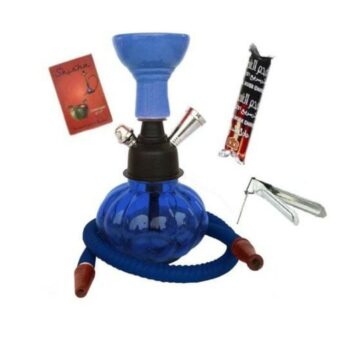 Glass Hookah Set with Flavor (8 inch)