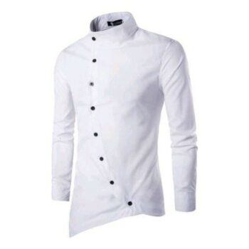 Myhra Trendy Cotton Blend Slim Fit Solid Shirt