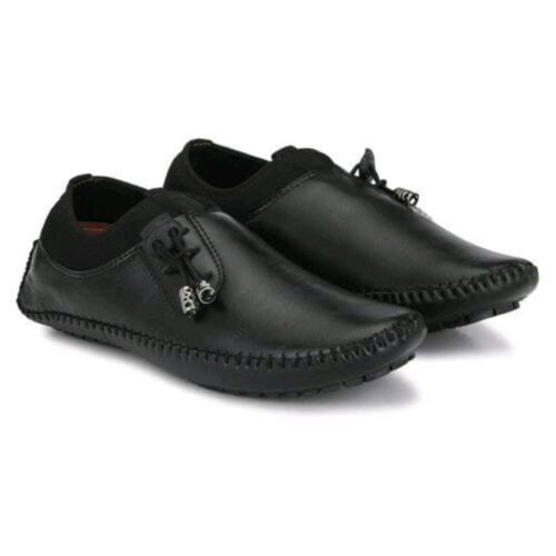 Stylish Mens Tpr Black Casual Shoes 1