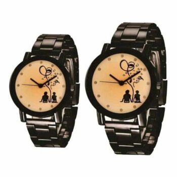Trendy Attractive Couple Watch Combo ( Pack Of 2 )