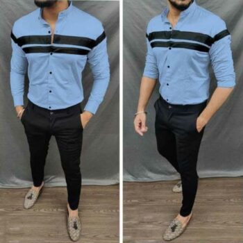 Trendy Glamorous Men Cotton Shirt