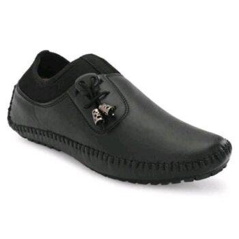 Trendy Men's Black Loafers