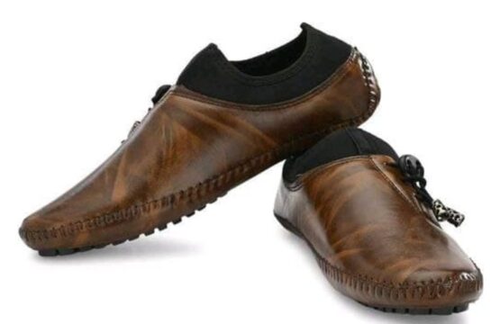 Trendy Mens Brown Loafers 4 small