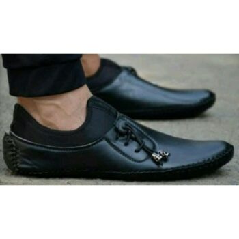 Trendy Loafers Shoes for Men - Black