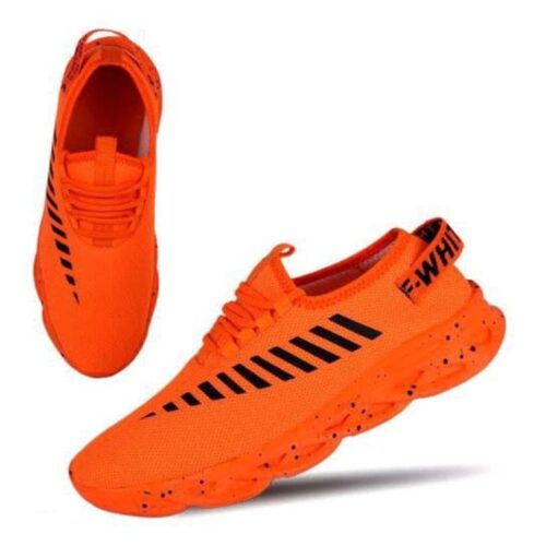 Trendy Men's Orange Casual Shoes