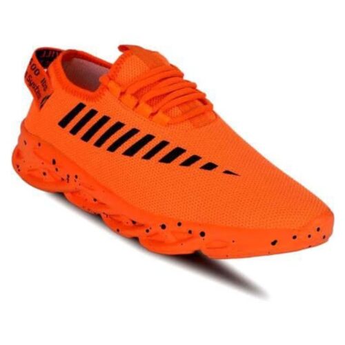 Trendy Men's Orange Casual Shoes