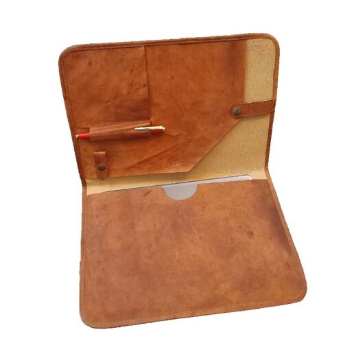 Aurik Business Leather Smart Folio Wallet Diary Flap Flip Book case Cover with Card Holder for iPad