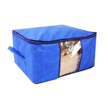 Storage Organizer, Underbed Storage Bag, Blanket Cover with Side Handles (Set of 6)