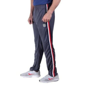 Uncommon Micro Polyester Blend Side Stripes Slim Fit Track Pant for Men