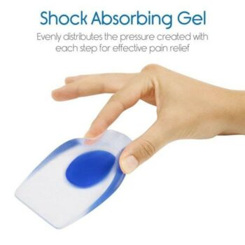 Footpad - Silicone Gel Heel Protector Insole Cups for Swelling, Pain Relief, Foot Care Support Cushion for Men and Women