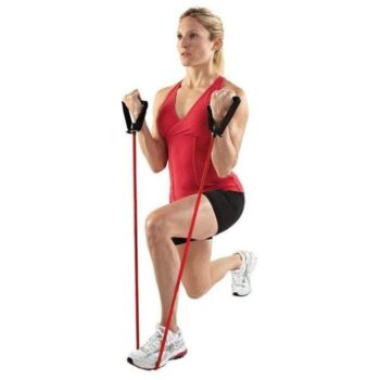 Gym Utility Single Toning Tube Band for Exercise Fitness and Workout for Men and Women 2
