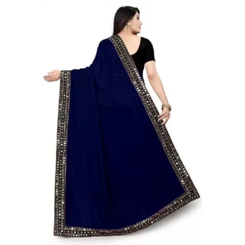 JSItaliya Solid Fashion Pure Silk Saree 10