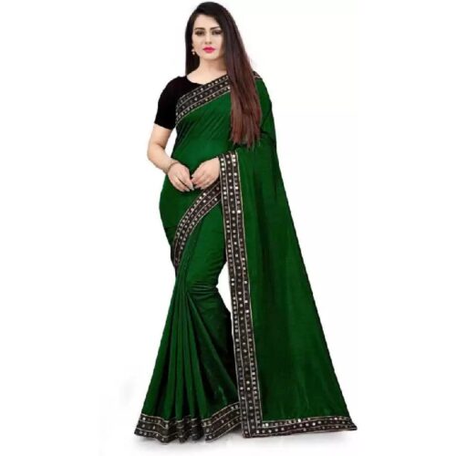 JSItaliya Solid Fashion Pure Silk Saree 5