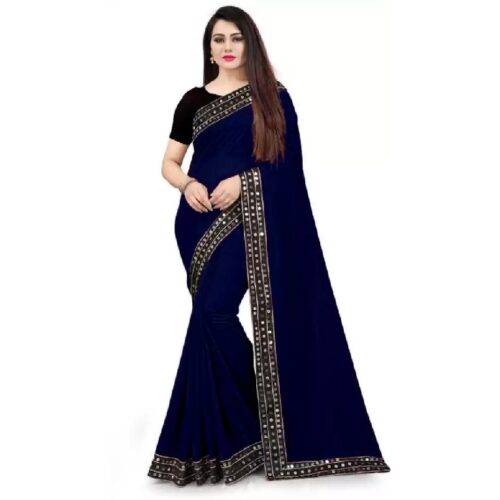 JSItaliya Solid Fashion Pure Silk Saree 9