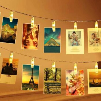 Led Light Clips for Photo Hanging Home Decoration Diwali Party Christmas Festivals (Clip-10)