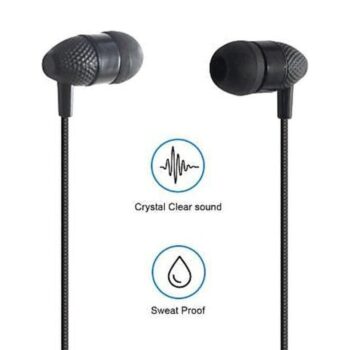 M520-WH Deep Bass In Ear Wired Earphone with Mic