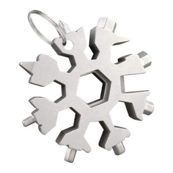 Screwdriver Tool 18 in 1 Multi Purpose Snowflake Shaped Stainless Steel Screwdriver Tool 1