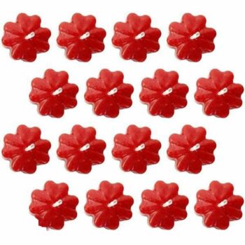 Small Floating Flower Scented Smokeless Candle (Pack of 32)
