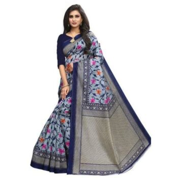Stunning Bhagalpuri Silk Printed Saree