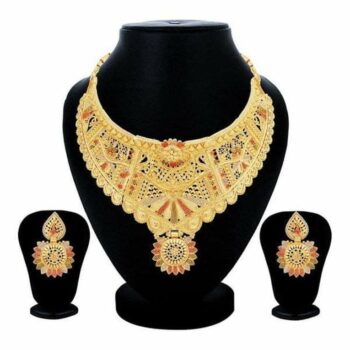 Sukkhi Ethnic Gold Plated Jewellery Set